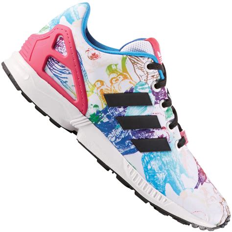 weiße adidas sneaker zx flux|Adidas zx flux colorful.